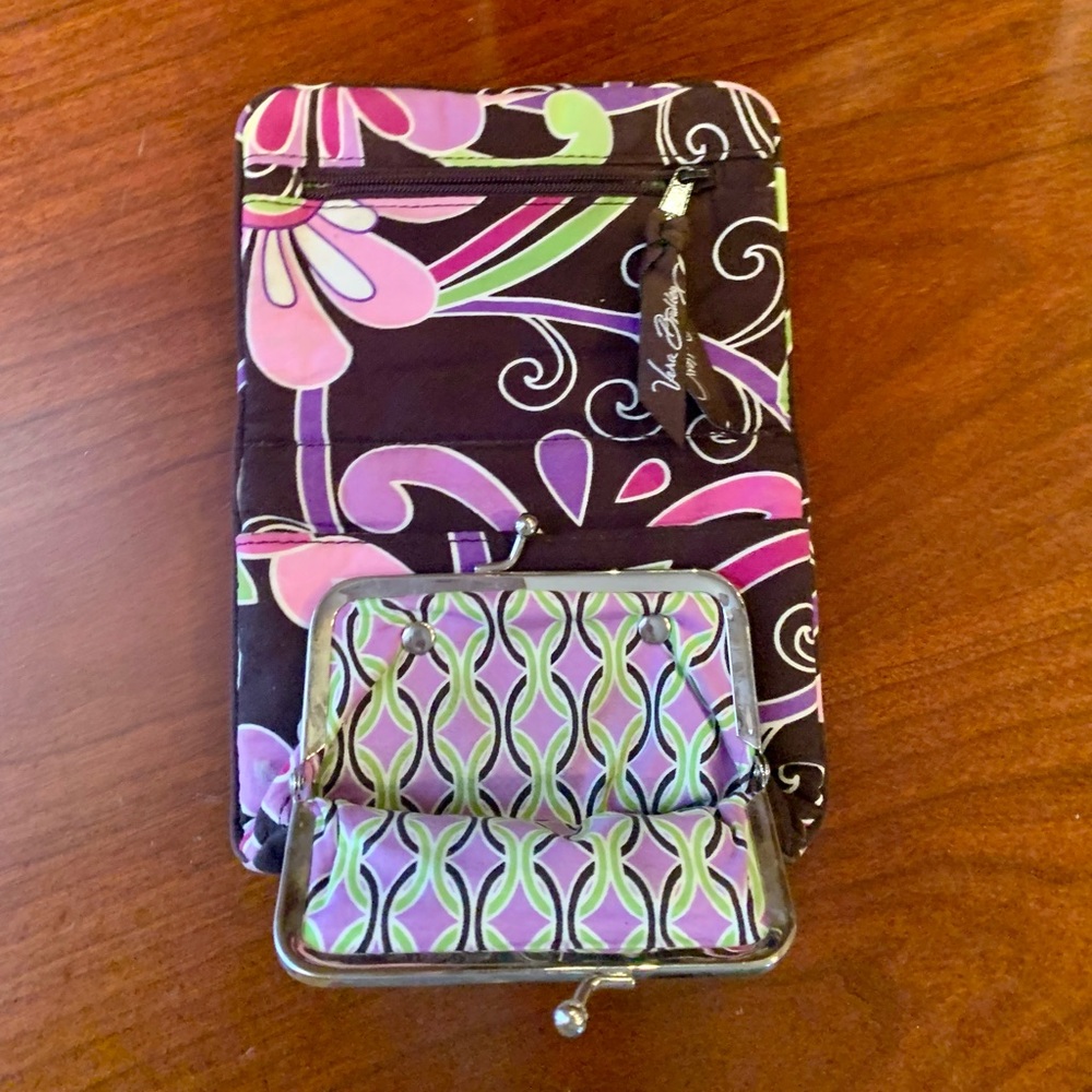 Vera Bradley Floral Quilted Wallet